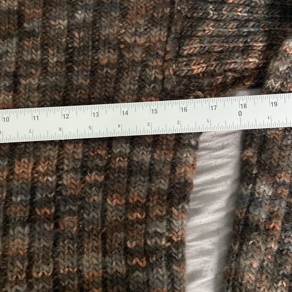 Mr. Porter Mock Turtle Neck Sweater Knitted Wool & Cashmere Size M - Picture 8 of 14